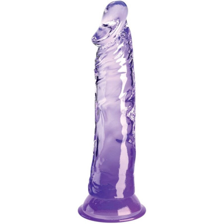 KING COCK - JASNY DILDO REALISTYCZNE 19,7 CM FIOLETOWY