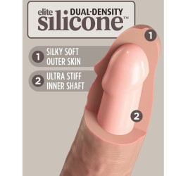 KING COCK - ELITE REALISTYCZNY SILIKONOWY DILDO 23 CM