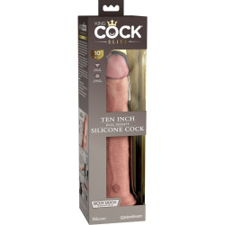 KING COCK - ELITE REALISTYCZNY SILIKONOWY DILDO 25,4 CM