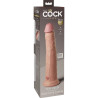 KING COCK - ELITE REALISTYCZNY SILIKONOWY DILDO 25,4 CM