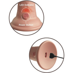 KING COCK - ELITE REALISTYCZNE DILDO WIBRACYJNE I SILIKONOWE 15,2 CM
