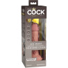 KING COCK - ELITE REALISTYCZNE DILDO WIBRACYJNE I SILIKONOWE 15,2 CM