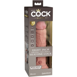 KING COCK - ELITE REALISTYCZNE DILDO WIBRACYJNE I SILIKONOWE 20,3 CM