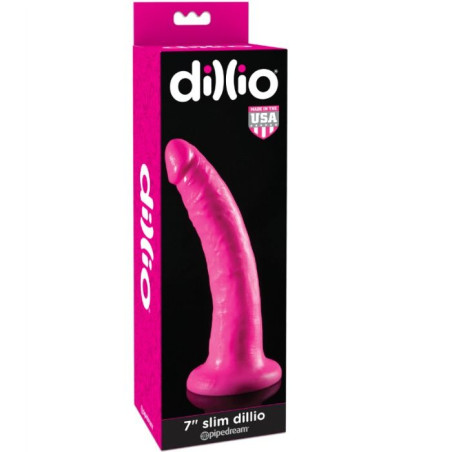 DILLIO - DILDO 17,8 CM - ROZOWY