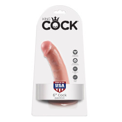 KING COCK - 6 MIES DILDO 15,2 CM