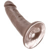 KING COCK - 6" COCK BROWN 15.2 CM