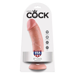 KING COCK - 8 MIES DILDO 20,3 CM