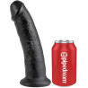 KING COCK - 9 DILDO CZARNYCH 22,9 CM
