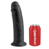 KING COCK - 10 DILDO CZARNYCH 25 CM