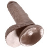 KING COCK - 7 DILDO BRAZOWYCH Z KULKAMI 17,8 CM