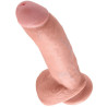 KING COCK - 9 MIES DILDO Z KULKAMI 22,9 CM