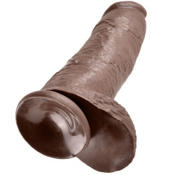 KING COCK - 12 DILDO BRAZOWYCH Z KULKAMI 30,48 CM