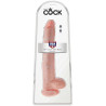 KING COCK - DILDO Z KULKAMI 35,6 CM MIESA