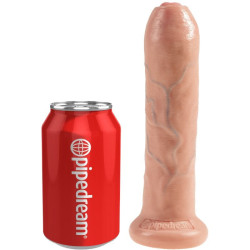 KING COCK - REALISTYCZNE DILDO NIECIETE MIESKO 21 CM