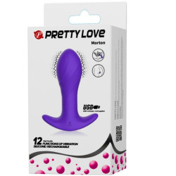 PRETTY LOVE - LILIOWY WIBRATOR ANALNY