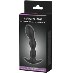 PRETTY LOVE - MASAZER ANALNY 12 TRYBOW WIBRACJI