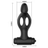MR PLAY - SILIKONOWY KOREK ANALNY Z WIBRACJA