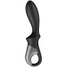 SATISFYER - APLIKACJA WIBRATOR ANALNY HEAT CLIMAX CZARNA