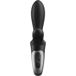 SATISFYER - HEAT CLIMAX+ APLIKACJA WIBRATOR ANALNY CZARNA