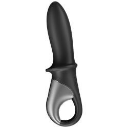 SATISFYER - APLIKACJA WIBRATOR ANALNY HOT PASSION CZARNA