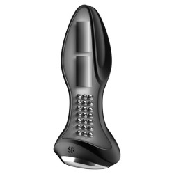 SATISFYER - ROTATOR PLUG 2+ WTYK WIBRUJACY APP CZARNY