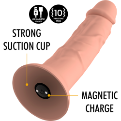 MYTHOLOGY - ORYGINALNE DILDO S ASHER - WIBRATOR KOMPATYBILNY Z TECHNOLOGIA BEZPRZEWODOWA WATCHME