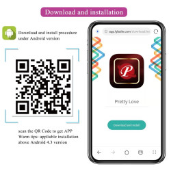 PRETTY LOVE - JEFFERSON APP-GESTEUERTER ANALSTECKER LILA