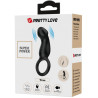 PRETTY LOVE - WARREN CZARNY PIERSCIEN ANALNY I WIBRATOR