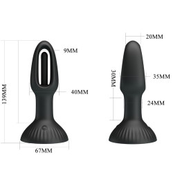 PRETTY LOVE - HUBERT PLUG ANAL CON 7 MODOS DE VIBRACIÓN