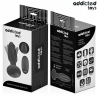 ADDICTED TOYS - ANAL PLUG WITH VIBRATING TONGUE AND REMOTE CONTROL