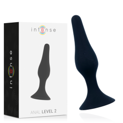 INTENSE - POZIOM ANALNY 2 11,5 CM CZARNY