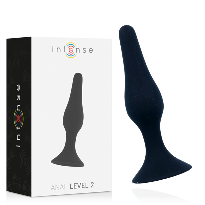 INTENSE - POZIOM ANALNY 2 11,5 CM CZARNY