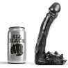 ALL BLACK - REALISTYCZNE DILDO 19 CM