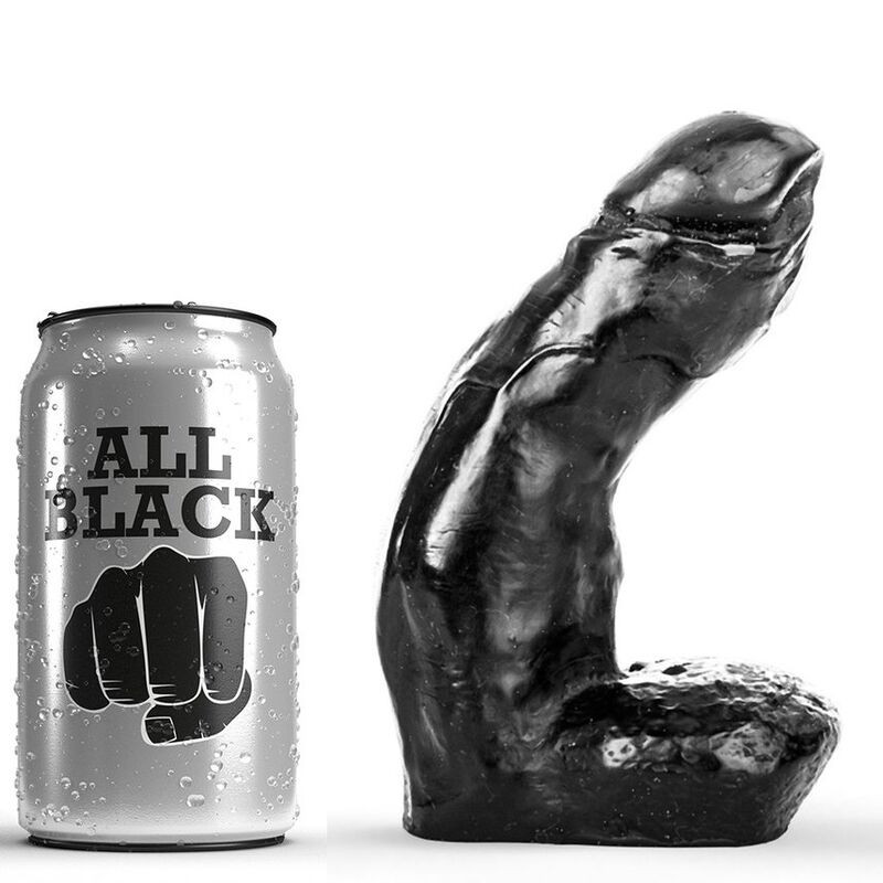 ALL BLACK - DILDO REALÍSTICO 15 CM ALL BLACK - DILDO REALÍSTICO 15 CM