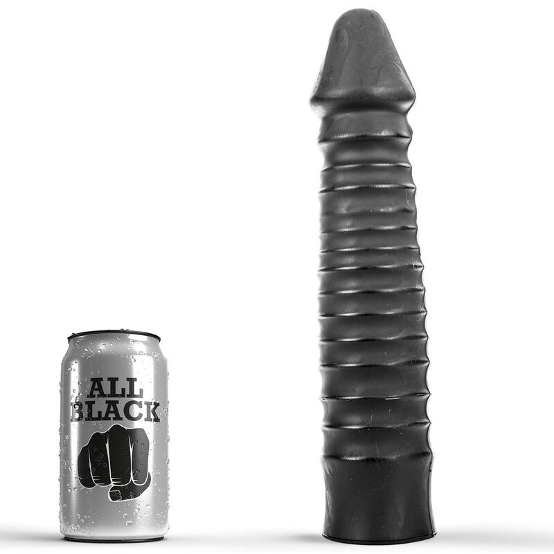 ALL BLACK - DILDO 26 CM ALL BLACK - DILDO 26 CM