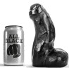 ALL BLACK - REALISTISCHER DONG SCHWARZ 17 CM