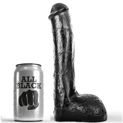 ALL BLACK - REALISTYCZNY ANAL PENE 23 CM