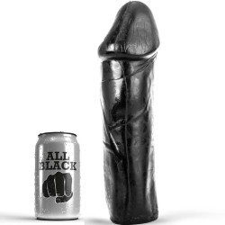 ALL BLACK - DONG 28 CM BEZ JADR
