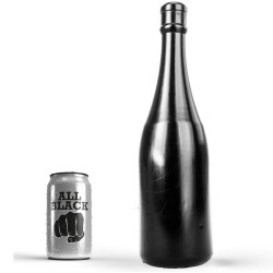 ALL BLACK - BUTELKA ANALNA 34,5 CM