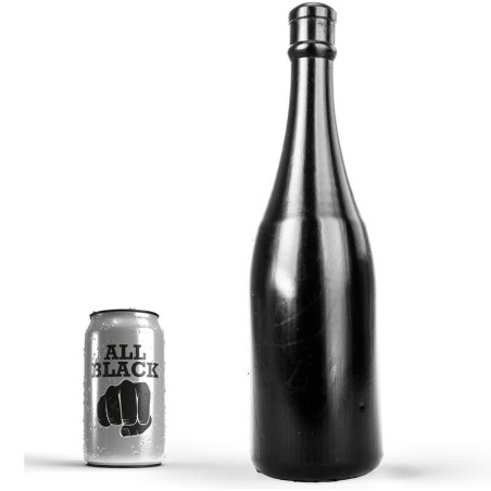 ALL BLACK - BUTELKA ANALNA 34,5 CM