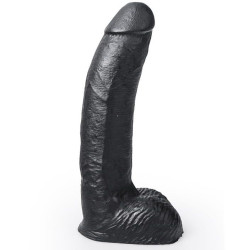 HUNG SYSTEM - REALISTYCZNE DILDO W KOLORZE CZARNYM GEORGE 22 CM