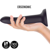 MYTHOLOGY - DUMAN MYSTIC DILDO L - WIBRATOR KOMPATYBILNY Z TECHNOLOGIA BEZPRZEWODOWA WATCHME