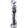 ALL BLACK - SILIKON ANALNY POD PRYSZNIC 27 CM