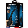 MR PLAY - MOCNY WIBRATOR ZDALNIE STEROWANY WTYCZK ANALNY CZARNY