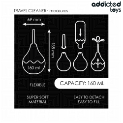 ADDICTED TOYS - TRAVEL ANAL CLEANER ROZMIAR M 160 ML