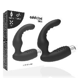 ADDICTED TOYS - MASAZER PROSTATY LADOWANY MODEL 2 - CZARNY
