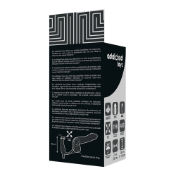 ADDICTED TOYS - WIBRATOR PROST TICO CZARNY 10 CM