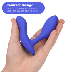 WE-VIBE - VECTOR+ NIEBIESKI MASAZER PROSTATY