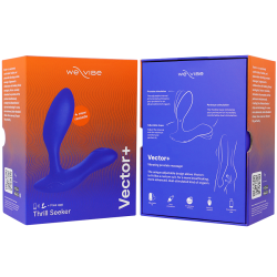 WE-VIBE - VECTOR+ NIEBIESKI MASAZER PROSTATY