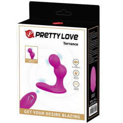 PRETTY LOVE - TERRANCE ANALNY MASAZ WIBRATOROWY Z PILOTEM